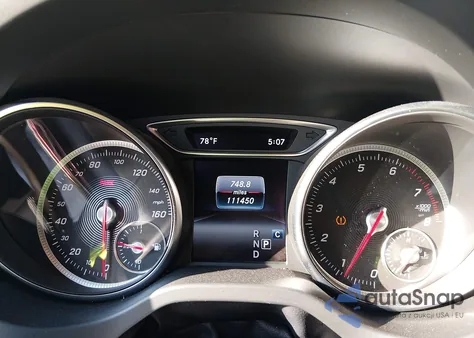 2018 Mercedes-Benz Gla 250 z USA, uszkodzony, nr VIN WDCTG4EB7JJ500138